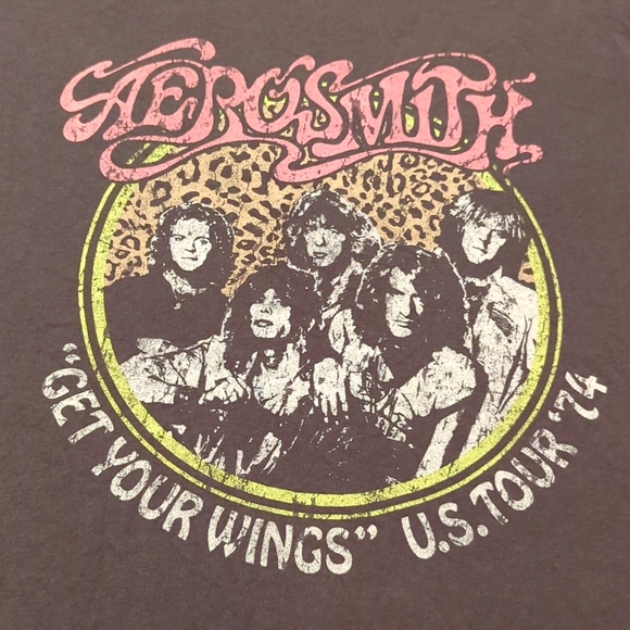Aerosmith Tops - Aerosmith women's graphic tee